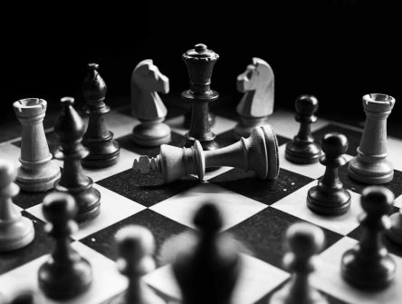 Photo by Felix Mittermeier chess pieces on board